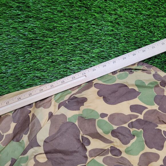 VTG 80s Stearns Duck Camo Flotation Jacket Mens Small USA Made - Picture 8 of 9